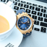 Maurice Lacroix Aikon Date Limited Edition Blue Dial Blue Leather Strap Watch For Men - AI1028-BRZ01-420-1 Buy Now By Maurice Lacroix