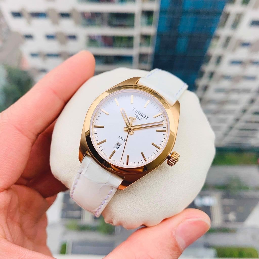 Tissot T Classic PR 100 Lady Silver Dial Watch For Women - T101.210.36.031.01 Buy Now By Tissot