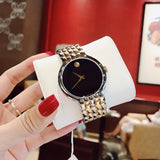 Movado Veturi Quartz Black Dial Two Tone Steel Strap Watch for Men - 0606932 Buy Now By Movado