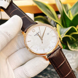 Tissot T Classic Tradition White Dial Brown Leather Strap Watch For Men - T063.610.36.037.00 Buy Now By Tissot