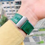 Salvatore Ferragamo F-80 Classic Green Dial Green Leather Strap Watch for Men - SFDT00119 Buy Now By Salvatore Ferragamo