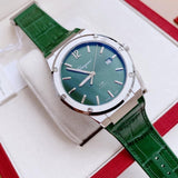 Salvatore Ferragamo F-80 Classic Green Dial Green Leather Strap Watch for Men - SFDT00119 Buy Now By Salvatore Ferragamo