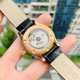 Mido Multifort Automatic Silver Dial Brown Leather Strap Watch For Men - M005.430.36.031.80 Buy Now By Mido