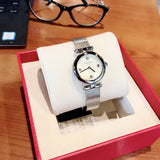 Gucci Diamantissima Quartz Diamonds Mother of Pearl Dial Silver Mesh Bracelet Watch for Women - YA141504 Buy Now By Gucci