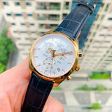 Tissot T Classic PR 100 Chronograph Silver Dial Black Leather Strap Watch for Men - T101.417.36.031.00 Buy Now By Tissot