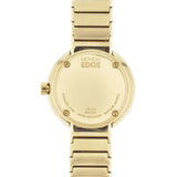 Movado Edge Gold Dial Gold Steel Strap Watch for Women - 3680014 Buy Now By Movado
