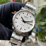 Mido Multifort Automatic Silver Dial Silver Steel Strap Watch For Men - M005.430.11.031.80 Buy Now By Mido