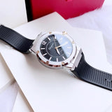 Salvatore Ferragamo F-80 Black Dial Black Rubber Strap Watch For Men - SFHY00120 Buy Now By Salvatore Ferragamo