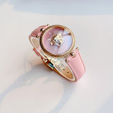 Versace Palazzo Empire Pink Dial Pink Leather Strap Watch for Women - VCO030017 Buy Now By Versace