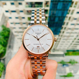 Tissot Carson Premium Powermatic 80 White Dial Two Tone Steel Strap Watch For Men - T122.407.22.031.01 Buy Now By Tissot