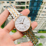 Tissot Carson Premium Powermatic 80 White Dial Two Tone Steel Strap Watch For Men - T122.407.22.031.01 Buy Now By Tissot