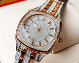 Bulova Phantom Crystal Silver Dial Two Tone Steel Strap Watch for Men - 98B324 Buy Now By Bulova