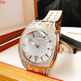 Bulova Phantom Crystal Silver Dial Two Tone Steel Strap Watch for Men - 98B324 Buy Now By Bulova