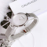 Calvin Klein Authentic White Dial Silver Mesh Bracelet Watch for Women - K8G23126 Buy Now By Calvin Klein