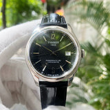 Tissot Ballade Powermatic 80 Cosc Black Dial Black Leather Strap Watch For Men - T108.408.16.057.00 Buy Now By Tissot