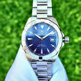 Tag Heuer Aquaracer Automatic Blue Dial Silver Steel Strap Watch for Men - WAY2112.BA0928 Buy Now By Tag Heuer