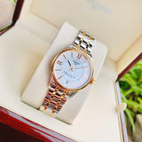 Tissot Chemin Des Tourelles Powermatic 80 Helvetic Price Lady Silver Dial Two Tone Steel Strap Watch For Women - T099.207.22.118.01 Buy Now By Tissot