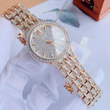 Bulova Crystal Collection Silver Crystals Dial Two Tone Steel Strap Watch for Women - 98L235 Buy Now By Bulova