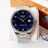 Tissot Luxury Powermatic 80 Blue Dial Silver Steel Strap Watch For Men - T086.407.11.047.00 Buy Now By Tissot