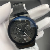 Salvatore Ferragamo Sapphire Black Dial Black Rubber Strap Watch for Men - SFHP00320 Buy Now By Salvatore Ferragamo
