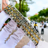 Tissot Carson Premium Powermatic 80 White Dial Two Tone Steel Strap Watch For Men - T122.407.22.031.00 Buy Now By Tissot