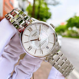 Tissot Chemin Des Tourelles Powermatic 80 Lady Silver Dial Silver Steel Strap Watch For Women - T099.207.11.118.00 Buy Now By Tissot