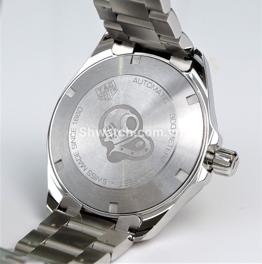 Tag Heuer Aquaracer Automatic White Dial Silver Steel Strap Watch for Men - WBD2111.BA0928 Buy Now By Tag Heuer