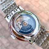 Tissot Classic Carson Powermatic 80 Black Dial Silver Steel Strap Watch For Men - T085.407.11.051.00 Buy Now By Tissot