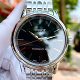 Tissot Classic Carson Powermatic 80 Black Dial Silver Steel Strap Watch For Men - T085.407.11.051.00 Buy Now By Tissot
