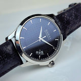 Gucci G Timeless Quartz Black Dial Black Leather Strap Watch for Men - YA126413 Buy Now By Gucci