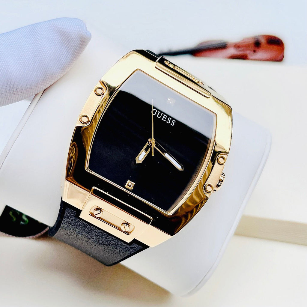 Guess Phoenix Black Dial Black Rubber Strap Watch for Men - GW0386G3 Buy Now By Guess