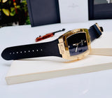 Guess Phoenix Black Dial Black Rubber Strap Watch for Men - GW0386G3 Buy Now By Guess