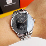 Tissot T Classic Chemin Des Tourelles Chronometer Black Dial Silver Steel Strap Watch For Men - T099.408.11.058.00 Buy Now By Tissot