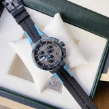 Tissot T Race Cycling Chronograph Black Dial Two Tone Rubber Strap Watch For Men - T111.417.37.441.05 Buy Now By Tissot