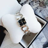 Gucci G Diamonds Black Dial Silver Steel Strap Watch For Women - YA125509 Buy Now By Gucci