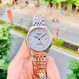 Tissot Le Locle Powermatic 80 Diamonds Silver Dial Two Tone Steel Strap Watch For Men - T006.407.22.036.01 Buy Now By Tissot