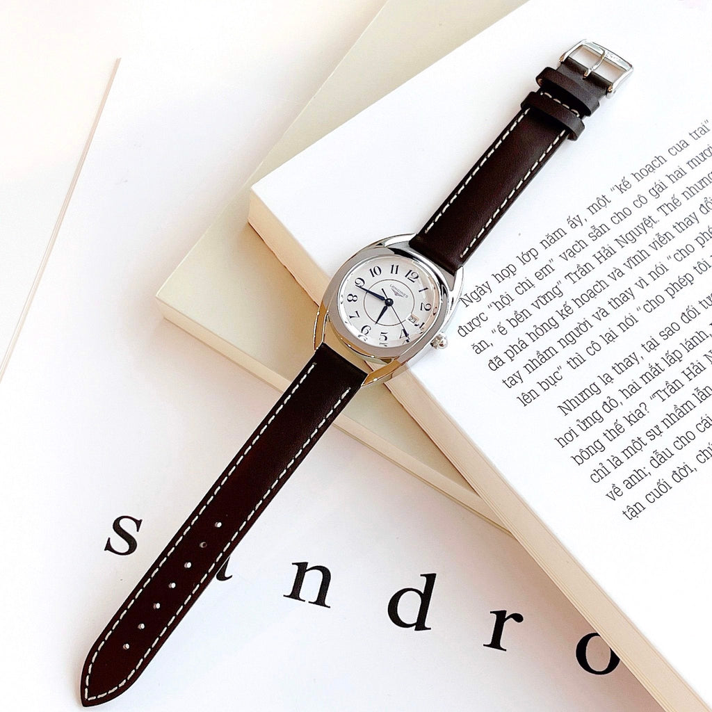 Longines Equestrian Silver Dial Watch for Women - L6.136.4.73.2 Buy Now By Longines