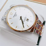 Tissot Chemin Des Tourelles Powermatic 80 Silver Dial Two Tone Steel Strap Watch For Men - T099.407.22.037.00 Buy Now By Tissot