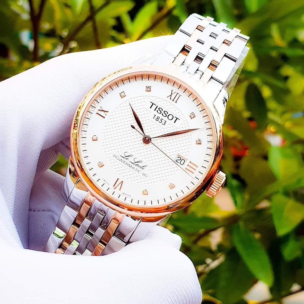 Tissot Le Locle Automatic Cosc Silver Dial Two Tone Steel Strap Watch For Men - T006.407.22.036.00 Buy Now By Tissot