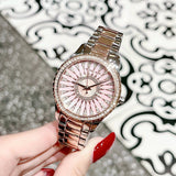 Michael Kors Layton Three Hand Pink Dial Two Tone Steel Strap Watch For Women - MK6894 Buy Now By Michael Kors