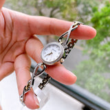 Bulova Analog Crystals Mother of Pearl Dial Silver Steel Strap Watch for Women - 98X109 Buy Now By Bulova