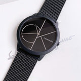 Calvin Klein Minimal Black Dial Black Mesh Bracelet Watch for Men - K3M5145X Buy Now By Calvin Klein