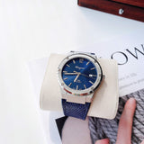 Salvatore Ferragamo F-80 Classic Blue Dial Blue Leather Strap Watch for Men - SFDT00719 Buy Now By Salvatore Ferragamo
