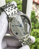 Omega De Ville Prestige Co-Axial Grey Dial Silver Steel Strap Watch for Men - 424.10.40.20.06.002 Buy Now By Omega