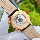 Mido Multifort Automatic Silver Dial Brown Leather Strap Watch For Men - M005.430.36.031.80 Buy Now By Mido