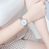 Emporio Armani Rosa Quartz Mother of Pearl Dial Silver Steel Strap Watch For Women - AR11461 Buy Now By Emporio Armani