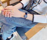 Versace Virtus Quartz Blue Dial Blue Leather Strap Watch for Women - VEHC00419 Buy Now By Versace