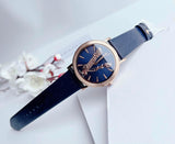 Versace Virtus Quartz Blue Dial Blue Leather Strap Watch for Women - VEHC00419 Buy Now By Versace