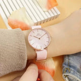 Daniel Wellington Petite Mother of Pearl Pink Dial Pink Nylon Strap Watch For Women - DW00100512 Buy Now By Daniel Wellington