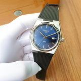 Tissot PRX Blue Dial Black Rubber Strap Watch For Men - T137.410.17.041.00 Buy Now By Tissot